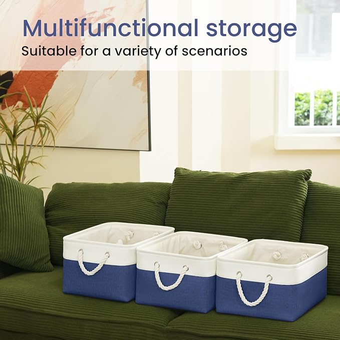 15.7x11.8x8.26 Inch Fabric Large Storage Bins - Image 6