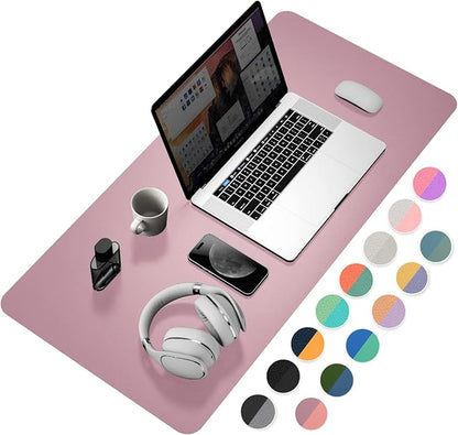 YSAGi Desk Mat, 35.4" x 17" Waterproof Laptop Leather Pad Protector, Large by YSAGi