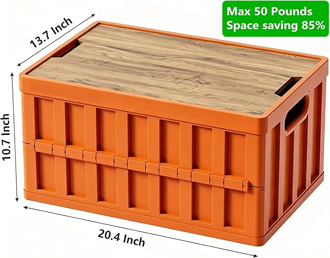 VIMI 50L Collapsible Storage Bins - Image 4
