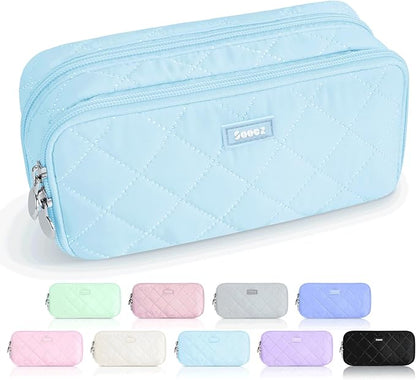 Sooez Large Pencil Case Pouch, Extra Big Pencil Bag by Sooez