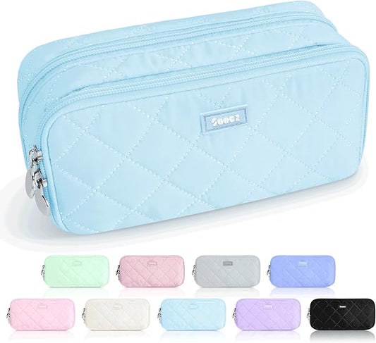 Sooez Large Pencil Case Pouch, Extra Big Pencil Bag by Sooez