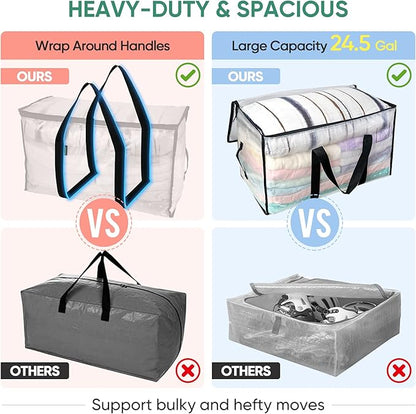 BALEINE 4-Pack Oversized Moving Bags - Image 5
