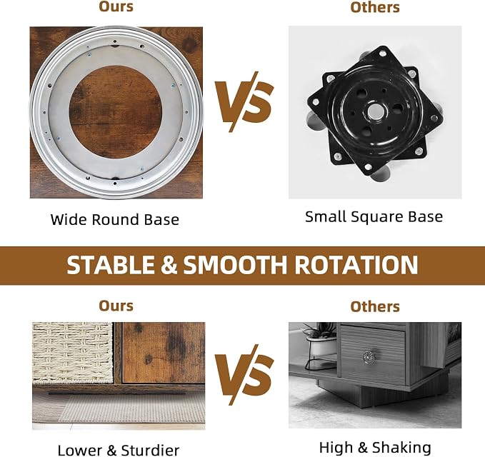 TooCust Rotating End Table - Image 4
