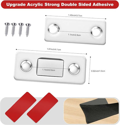 Cabinet Magnetic Catch 18 Pack Ultra Thin Cabinet Door Magnetic Catch - Image 2