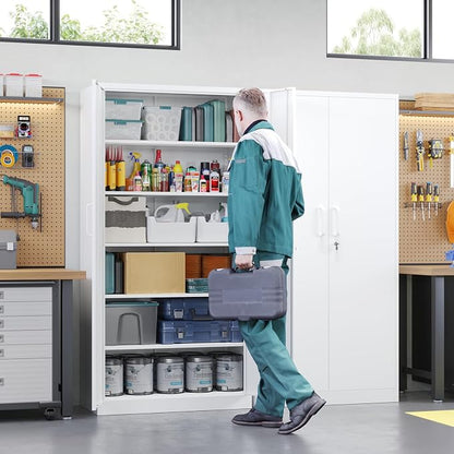 Letaya Metal Storage Cabinet - Image 2