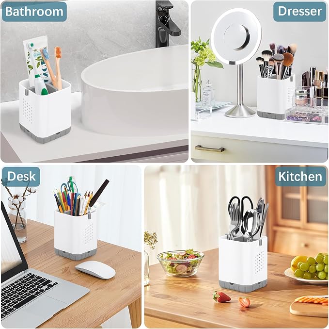 Boperzi Toothbrush Holders for Bathrooms, Detachable Electric Toothbrush Holder - Image 5