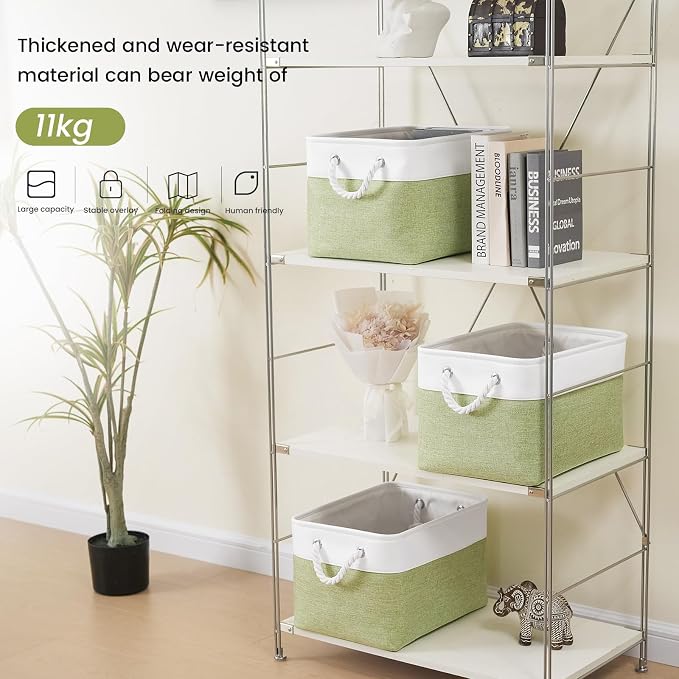 15x11x10 In Foldable Fabric Large Storage Bins - Image 3
