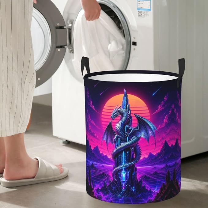 Laundry Basket Dirty Clothes Hamper - Image 6