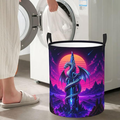 Laundry Basket Dirty Clothes Hamper - Image 6