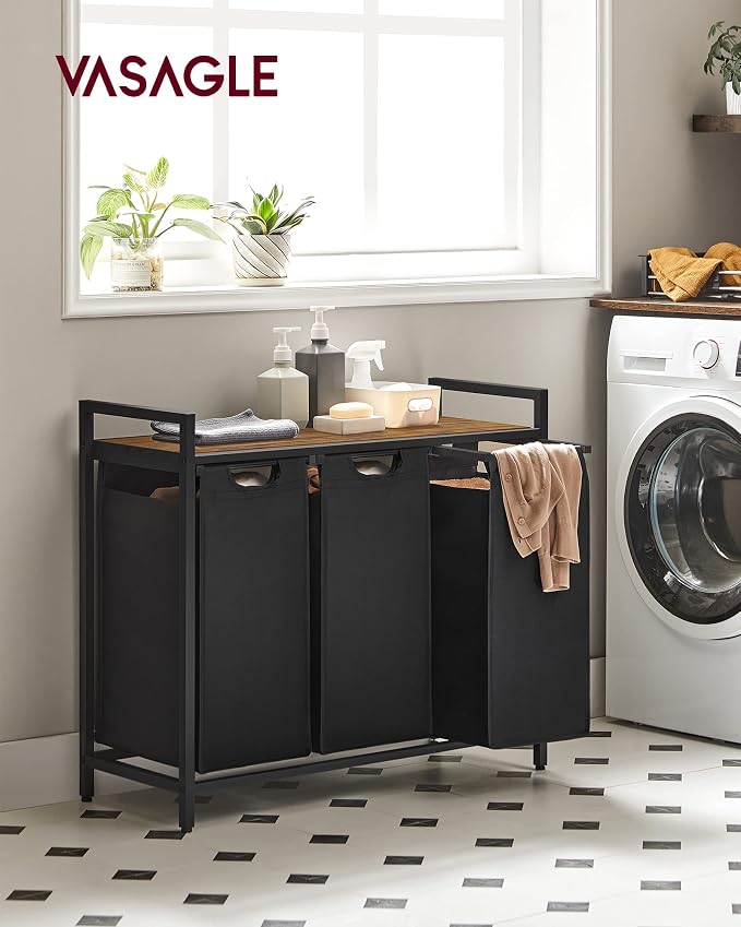 VASAGLE Laundry Hamper, Laundry Basket, Laundry Sorter - Image 2