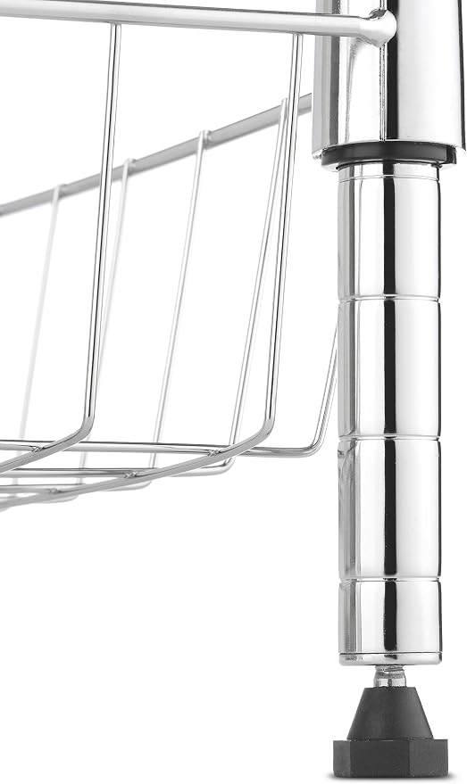 Whitmor 2-Wire Shelving Unit, Metal Storage Shelves, Stacking Shelf - Image 8