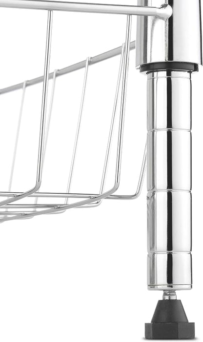 Whitmor 2-Wire Shelving Unit, Metal Storage Shelves, Stacking Shelf - Image 8