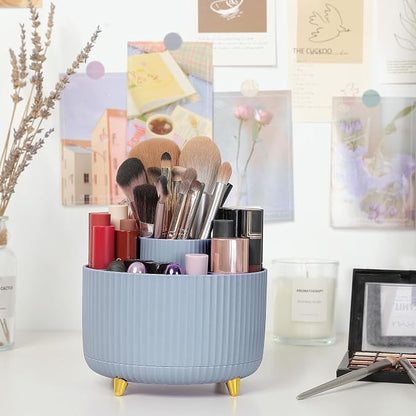 SKYDUE 360 Degree Rotating Desk Organizer, Dual-Purpose Pencil Pen Holder - Image 5