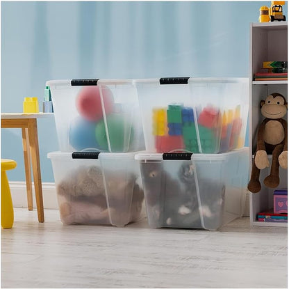 IRIS USA 51 L Plastic Storage Box - Image 4