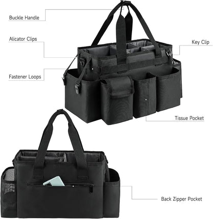Cleaning Caddy, Cleaning Bag for Housekeepers, Cleaning Supplies Organizer - Image 3