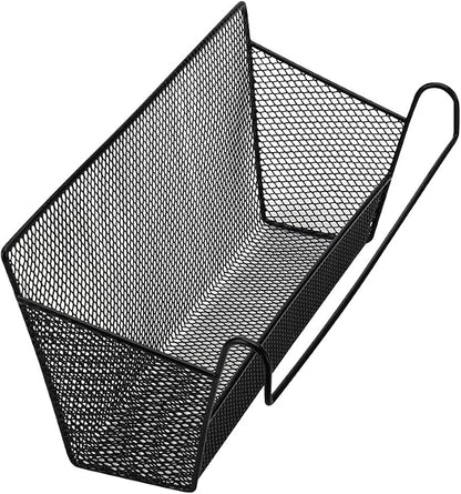 2 pcs Hanging metal mesh bedside storage basket， student dormitory bed storage - Image 4