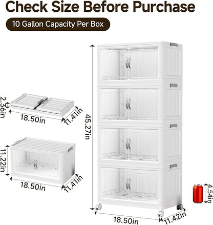 Hanyi 140 QT Stackable Storage Bins - Image 2