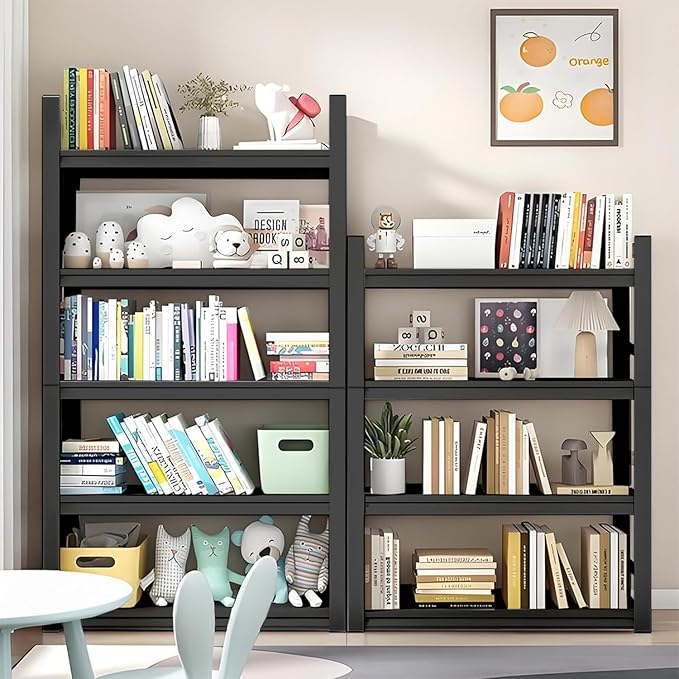 Kitchen Storage Rack, 2 Tier Metal Shelving Unit, Small Pantry Shelves - Image 4