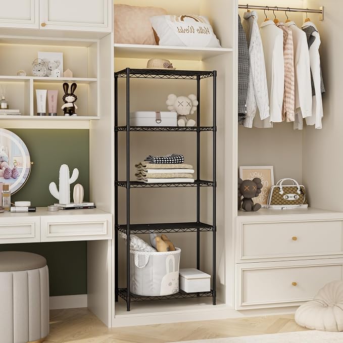 SINGAYE Shelf Closet Wire Shelving：Adjustable Metal Unit - Image 2