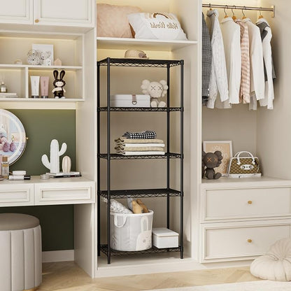 SINGAYE Shelf Closet Wire Shelving：Adjustable Metal Unit - Image 2