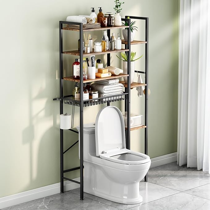 8-Tier Over The Toilet Storage - Image 9