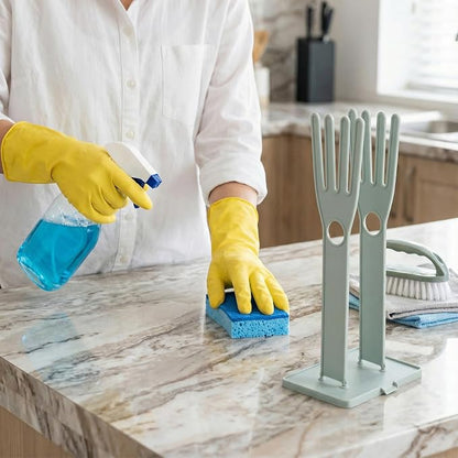 JJUNW 1 Pc Kitchen Gloves Holder, Dish Glove Holder Reusable Plastic Glove - Image 7