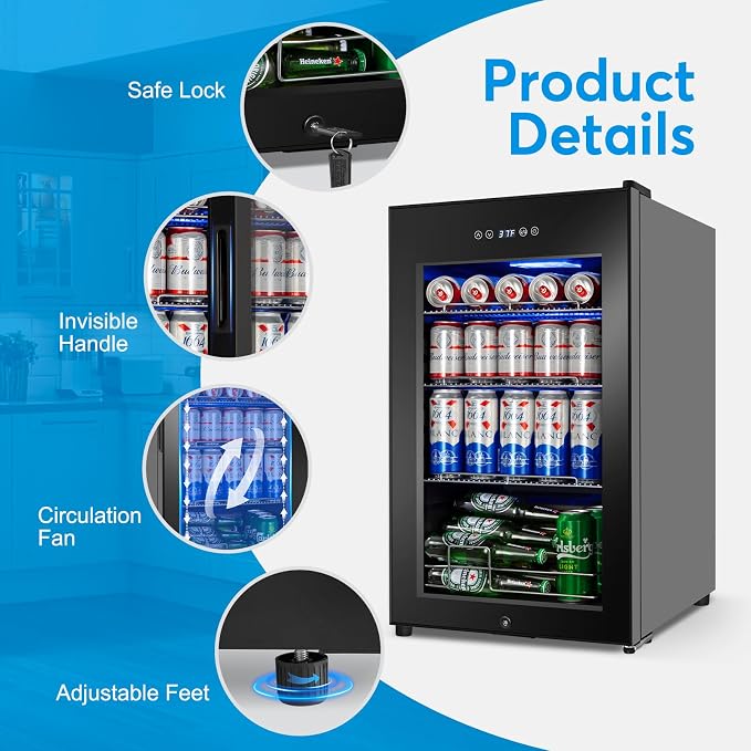 Beverage Refrigerator 17 inch Wide - Image 3