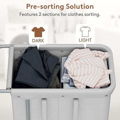 Lifewit 150L Large Laundry Basket - Image 4