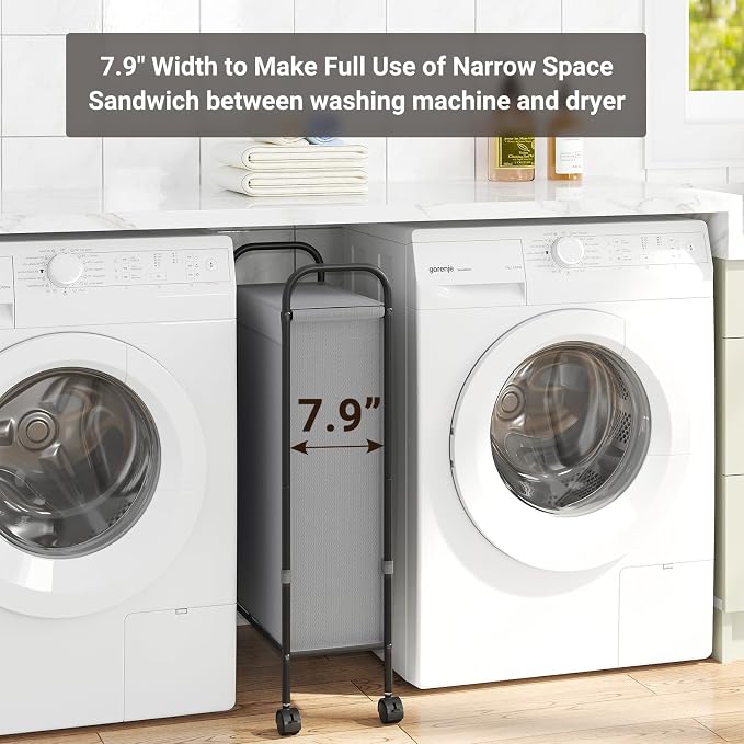 ELYKEN Slim Laundry Hamper - Image 7