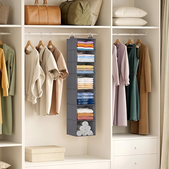 Lifewit 7 Tier Hanging Closet Organizer and Storage - Image 2