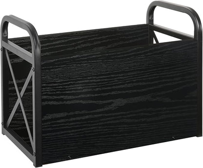 YINMIT Magazine Holder, Magazine Rack Floor, Magazine Storage Basket, Folder - Image 9