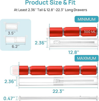 Vtopmart 2.36” Drawer Dividers - Image 2
