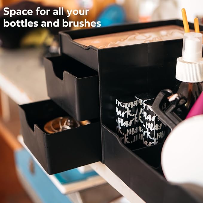 Uncluttered Designs Large Black Vanity Organizer - Image 7