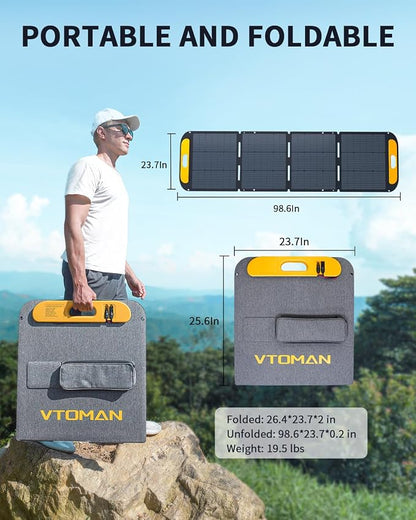 VTOMAN FlashSpeed 1500 Portable Power Station - 1548Wh/1500W Solar Generator - Image 9