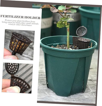 Holibanna 20pcs Bonsai Fertilizer Holder Lid Automatic Planting Fertilization - Image 3