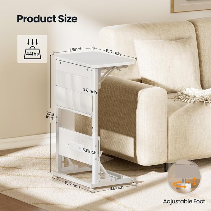 HLDIRECT C Shaped End Table - Image 3