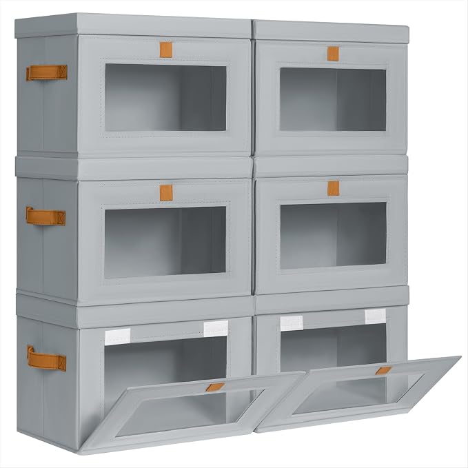 Homsorout Medium Fabric Storage bins by Homsorout