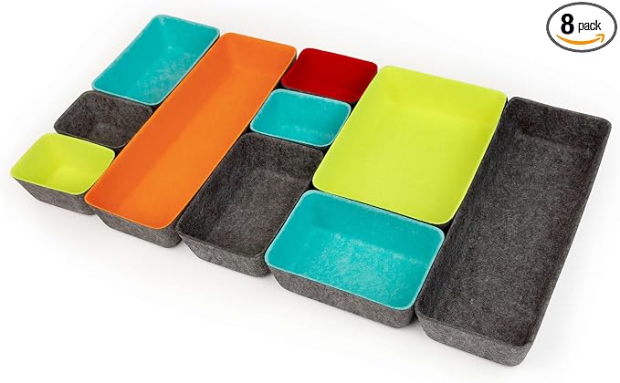 Three by Three Seattle Felt·Like·It! Felt Bins by ThreebyThreeSeattle