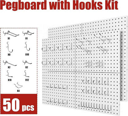 8 Pack Metal Peg board Panels - Image 7