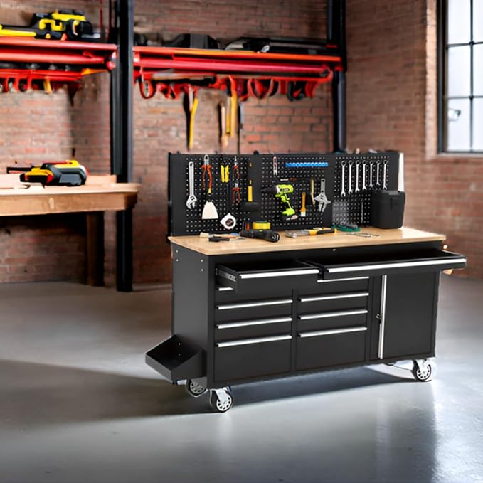 GarveeTech 61-Inch Heavy Duty Rolling Tool Chest - Image 2