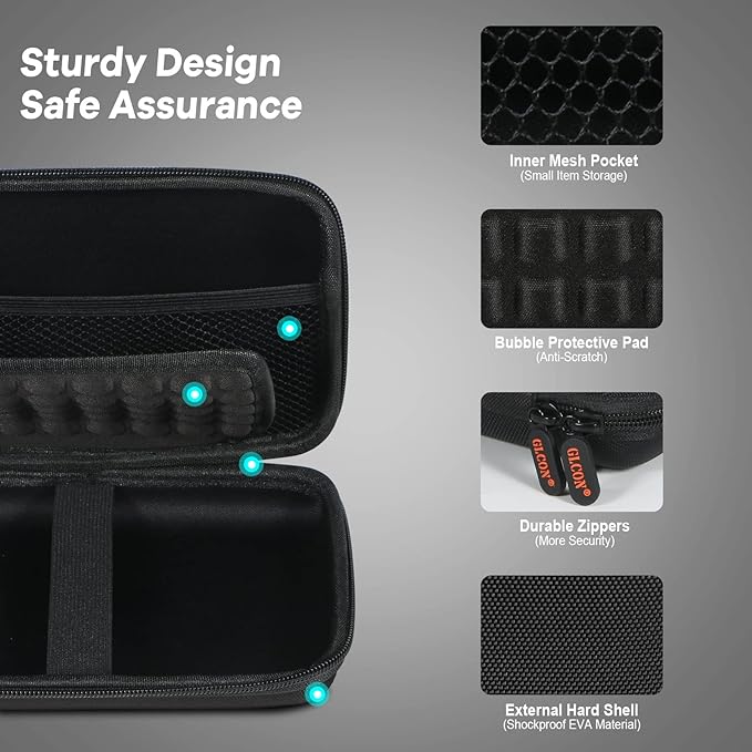 2 Colors Shockproof Hard Shell Carrying Case - Image 6