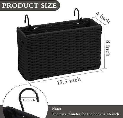 Cotton Rope Woven Bedside Caddy - Image 2