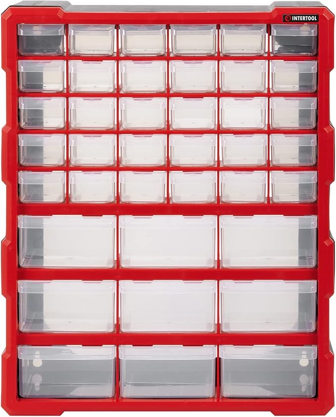 Small Parts Organizer for Hardware & Screws | 39 Removable Bins - Image 8