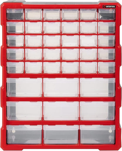 Small Parts Organizer for Hardware & Screws | 39 Removable Bins - Image 8