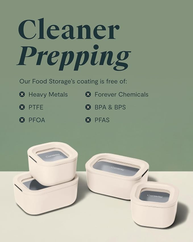 Caraway Mini Square Food Storage Container - Image 6