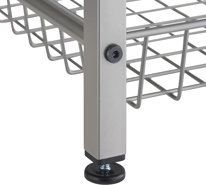 TRINITY 4-Tier Freestanding Metal Shelving Rack - Image 6
