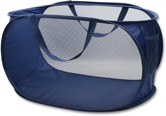 HONOMA Sturdy Mesh Laundry Hamper Basket Bag, Pop up Basket by HONOMA