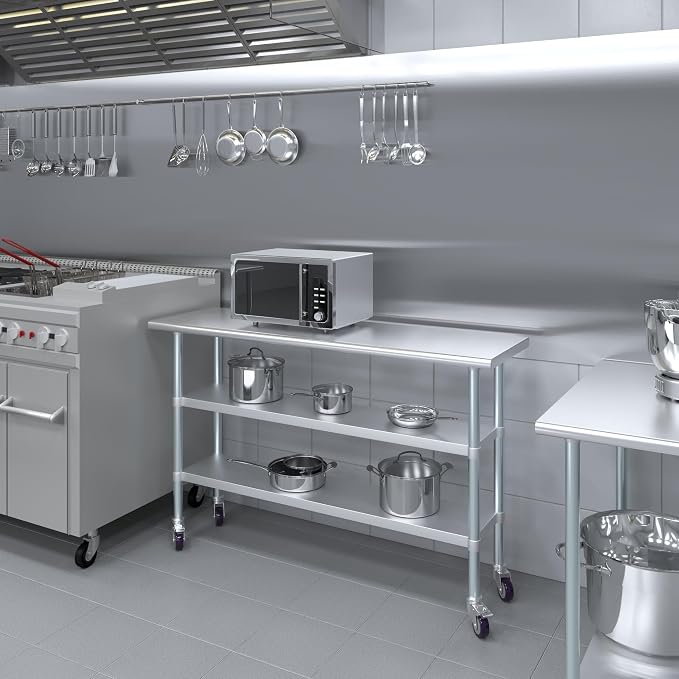 AmGood Stainless Steel Work Table - Image 5