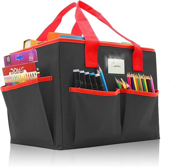 Cupohus Extra Large Art Organizer Craft Storage Tote Bag by Cupohus