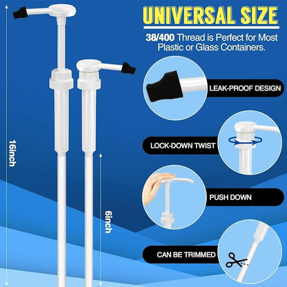 4 Pcs 5 Gallon Pump Dispenser 38-400 1 oz Dispenser Pump - Image 2